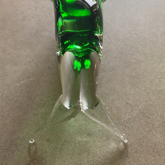 Dolphin Art Glass Pre Owned Exc Shape - Picture 7 of 10